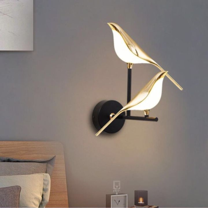Postmodern%20Creative%20Bird%20Shape%20Wall%20Lamps%20Acrylic%20Alloy%20Simple%20For%20Living%20Room%20Restaurant%20Bedroom%20Gorgeous%20Decoration%20Luminaire%20-%20Image%203