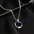 Pendant Necklace For Men Women Stainless Steel Chain Necklace.