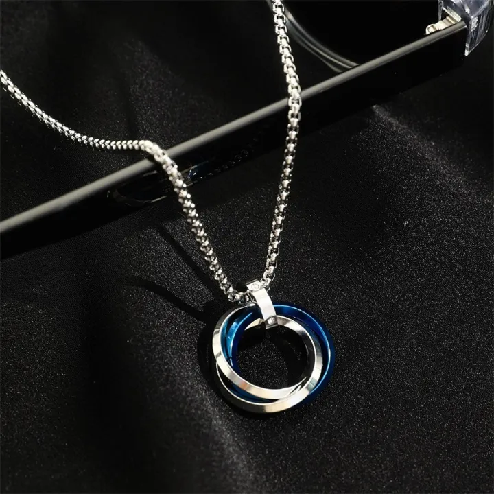 Pendant%20Necklace%20For%20Men%20Women%20Stainless%20Steel%20Chain%20Necklace%20-%20Image%202