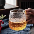 1 pcs fireproof Glass Cold Coffee Cup Retro Mug Transparent Water Tea Drinkware Milk Juice Mugs Cup Tumblers. 
