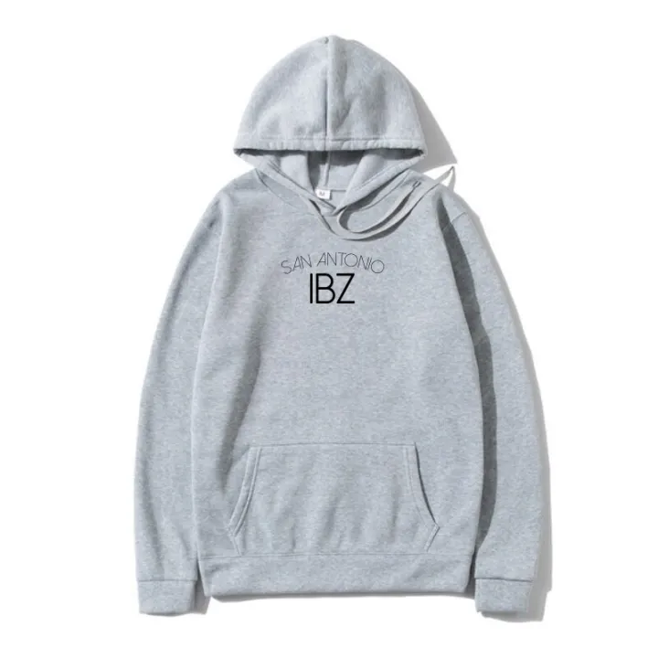 San Antonio Ibiza Outerwear Airpor Lads Holiday Girls Men Women Beach Summer Hoodys 100% cotton Hoody Outerwear wholesale Hoody