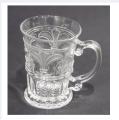 Crystal Clear Drinking Water Kacher Mug 1PC Mug 480 ML Water Mug - N5M. 