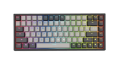 Keycool KC84 Wired 84-key layout Gateron switches Full RGB Hot-swappable switches Doubleshot PBT keycaps Type-C USB port Full anti-ghosting MECHANICAL KEYBOARD.