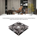 Chair Parts Easy Installation Auto Return Swivel Plate Steel Multifunctional 7in for Chair. 