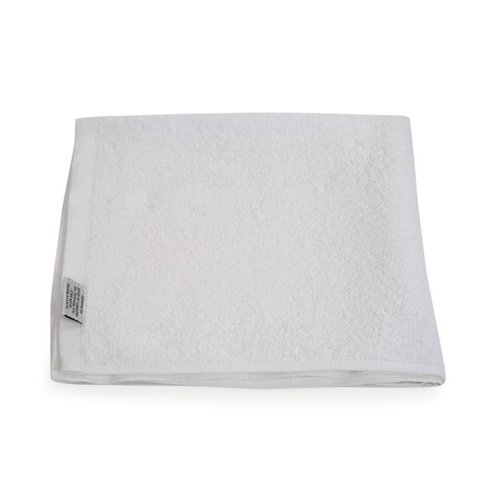 Premium Cotton Bath Towel - White 25x50 inches