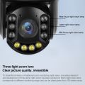 QX71 5MP Wireless WiFi Laser Spherical Camera Supports Two-way Voice& Monitoring. 