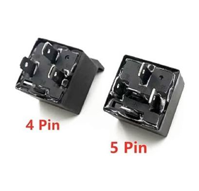 Car Relay 4 Pin 5 Pin DC 12Volt or 24Volt Waterproof Car Relay Long Life Automotive Relay