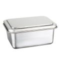 Stainless Steel Fresh-Keeping Box with Lid Food Storage Box, A. 