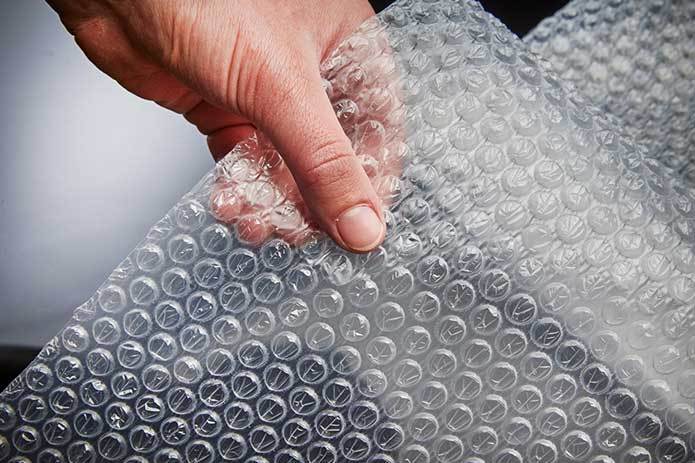 Bubble Wrap Paper Poly  packaging material