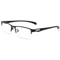 Men's Business Full-Frame Glasses Frame Metal Alloy Spectacle Frame New Half-Rim Glasses Frame Myopia Glasses 66071. 