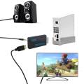Wii To HDMI 1080P HD Converter Scaled Wii Signal To HDMI | NTSC / PAL Format | Game Enthusiast Adapter | For HDTV / Monitor / Projector. 