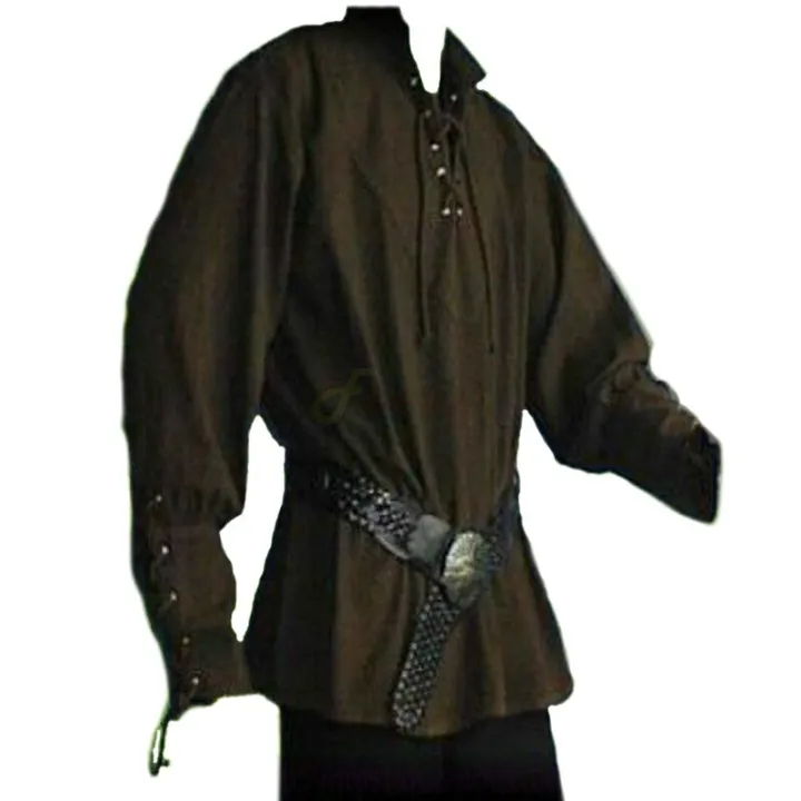 Men%20Medieval%20Renaissance%20Grooms%20Pirate%20Reenactment%20Larp%20Costume%20Lacing%20Up%20Shirt%20Bandage%20Top%20Middle%20Age%20Clothing%20For%20S-3XL%20-%20Image%204