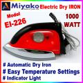 Miyako Heavy Weight Automatic Electric Dry Iron EI-226.