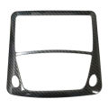 for Nissan Navara NP300 2016-2021 Car Carbon Fibre Front Reading Switch Light Lamp Frame Cover Trim Sticker Accessories. 