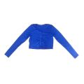 Hot Girl Sexy Cropped Long Sleeve T Women's T-shirt 2024 Spring and Autumn New Pure Color Tight Slimming Cardigan Short Top.