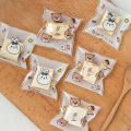 100Pcs Cartoon Cookie Packaging Bag Cookie Snowflake Crispy Packaging Self Sealing Bag Separate Transparent Cute Dessert Bags Hudduo. 