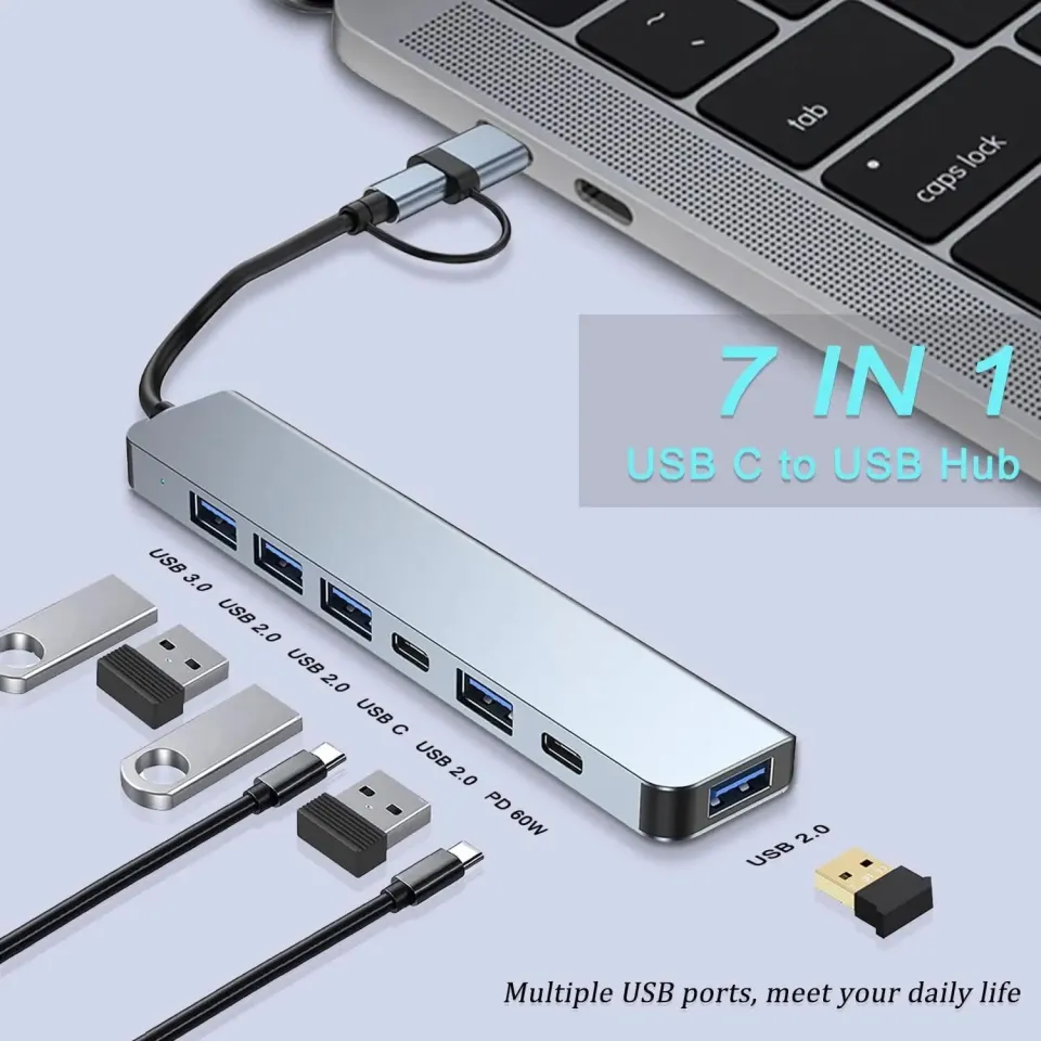 IN USB C HUB Type C Splitter Thunderbolt Docking Station