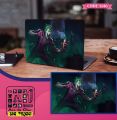 The Joker Hero Attributes Design Laptop Sticker.