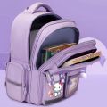 Hello Kitty 3-6 grade school bag for elementary school students one, three, four to six girls girls girls large capacity children's backpack.
