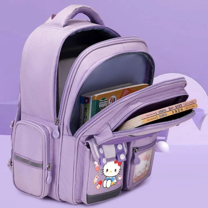 Hello%20Kitty%203-6%20grade%20school%20bag%20for%20elementary%20school%20students%20one,%20three,%20four%20to%20six%20girls%20girls%20girls%20large%20capacity%20children's%20backpack%20-%20Image%203
