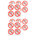 20 pcs Do Not Touch Sticker Do Not Warning Sign Safety Decals Adhesive No Touch Stickers Vinyl Please Do Not Security Caution. 