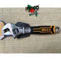 INGCO 12" Adjustable wrench With Unique design two tone soft handle HADW131128. 