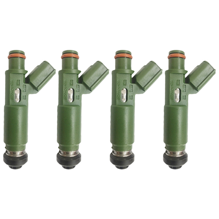 Fuel Injector Set Of 4 For 1.8L Toyota, Chevy, Pontiac - Fits Corolla, Matrix, Celica, Prizm, Vibe, MR2 Spyder