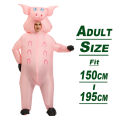 Adult Mascot Pink Pig Inflatable Costumes Halloween Cosplay Costumes for Man Woman Animal Party Role Play Disfraz. 