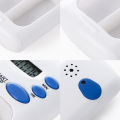 RUN Pills Electronic Box Medicine Reminder W/ Alarm Timer Case Organizer For Pill.