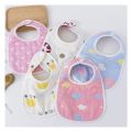 3 Piece Soft Cotton Elegant and Stylish Bibs for Kids lul dani. 