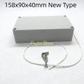 1pc 158x90x60mm 158x90x40mm F Series Abs Plastic Waterproof Box Outdoor Waterproof Junction Box. 