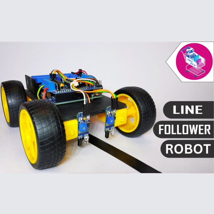 Line Follower Robot - LFR || RoboBox-3 | Daraz.com.bd