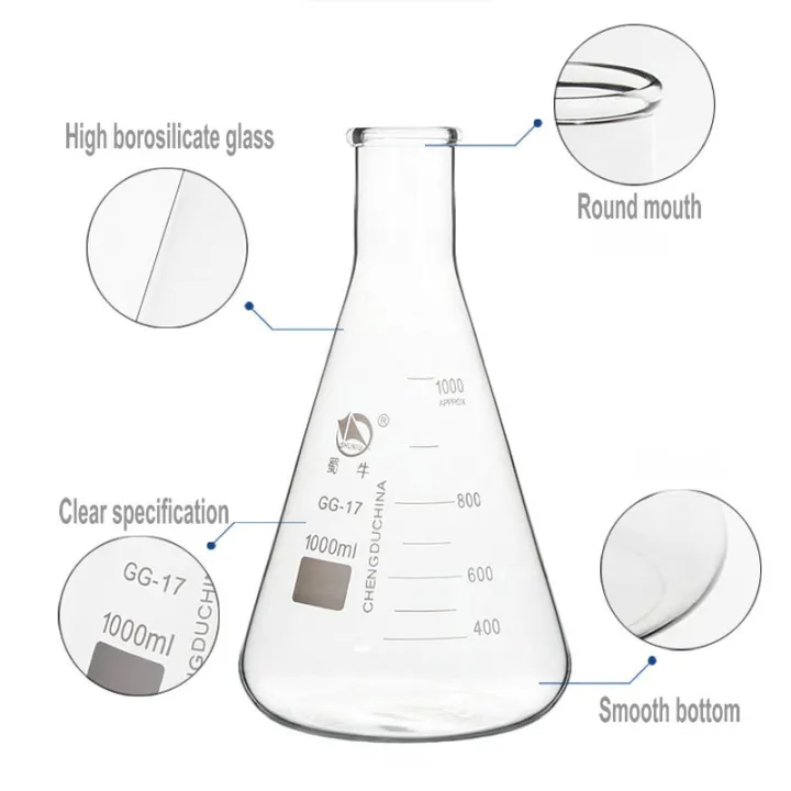 1piece%2050ml/100ml/150ml/200ml/250ml/300ml/500ml/1000ml%20Borosilicate%20Glass%20Conical%20Erlenmeyer%20Flask%20for%20Lab%20Chemical%20Equipment%20-%20Image%204