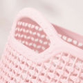 【Support-Cod】 Hollow Portable Storage Basket Home Desktop Storage Basket Plastic Basket.