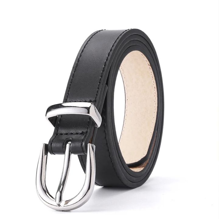 Women's%20Belt%20110%20Cummerbunds%20Belts%20For%20Women%20Dress%20Apparel%20Lady%20Pu%20Leather%20Black%20Waist%20Belts%20Women%20Sliver%20Buckle%20Cinturon%20Mujer%20-%20Image%202