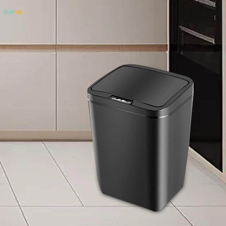 Touchless Trash Can Wastebasket Waste Bin Rubbish Bin Intelligent Induction Trash Bin for Office