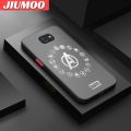 JIUMOO For Samsung J5 2015 Samsung J5008 Samsung J5009 Case Fashion Tide Brand Frosted Transparent Back Cover Lens Camera Protect Phone Case Silicone Edge Full Cover Casing Hard Cases. 