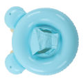 Swim Tube, Anti Leakage Swim Ring Inflatable 0.25mm Thickness with Handle for Kids for Pool. 