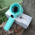 M11 Rechargeable 120 Step Strong Wind Portable Handheld Fan - For Indoor & Outdoor Use.