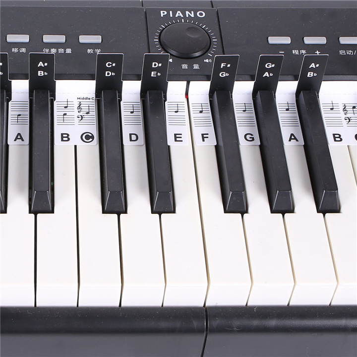 Removable%20Piano%20KEY%20Labels%20Piano%20Keyboard%20Stickers%20Black+White%20-%20Image%207