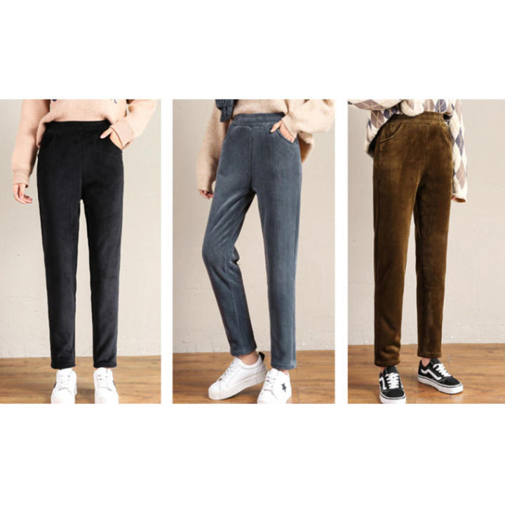 Thermal%20Fleece%20Winter%20Warm%20Jogging%20Bottoms%20Corduroy%20Women%20Pants%20-%20Image%207