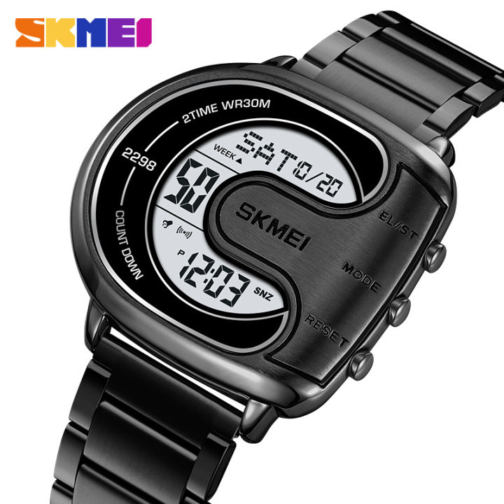 SKMEI%20Genuine%20Men's%20Electric%20Watch%20Life%20Waterproof%20Stainless%20Steel%20Watch%20Clock%20EL%20Luminous%20Countdown%20Double%20Time%202298%20-%20Image%2010
