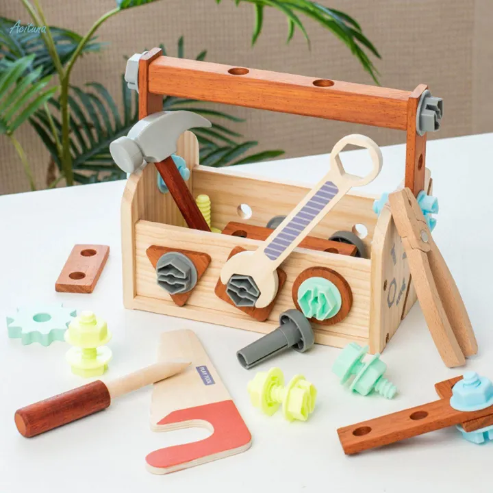 Tool%20Set%20Fine%20Motor%20skills%20gift%20Creative%20Wooden%20Tool%20Box%20for%20Kids%20-%20Image%203