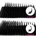 Abonnie Classic Eyelashes Extension Fluffy Individual Lashes Extensions Supplies Dark Black Cilia All Size False Eyelash AmourV. 