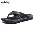 2023 New In Chinelos Summer Slippers Men Men's Flip Flops Shoes Breathable Massage Anti Slip Beach Slippers Sandals Big Size.