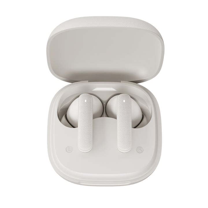 QCY Buds QT43 True Wireless Earbuds Fabric Texture and Ergonomic Design Earbuds