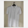 White Polo Shirt - Polo Collar Neck Sports - Causal Cotton T-Shirt for Men and Boys. 