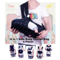 G Planet 6 in 1 Baby Carrier Bag - Suitable for 06 Months to 03 Years Gift for baby. 