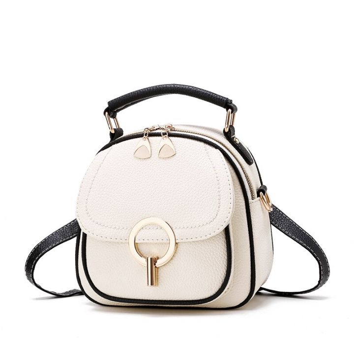 Korean%20Style%20Ladies%20Small%20Handbags%202022%20New%20PU%20Leather%20Backpack%20Cute%20Women%20Soild%20Color%20Bag%20-%20Image%203