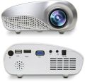 HD Mini LED Projector - White.